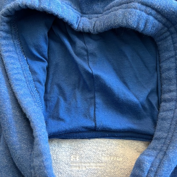 Under Armour Blue Small Hooded Pullover Sweatshirt - Picture 6 of 8